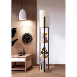 Lattiavalaisin Linento Lighting Circle Nora, valkoinen