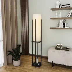Lattiavalaisin Linento Lighting 8131, 130cm, musta/punainen