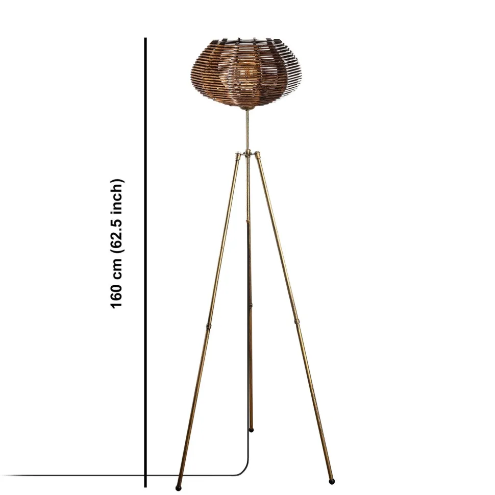 Lattiavalaisin Linento Lighting Ellipse, messinki