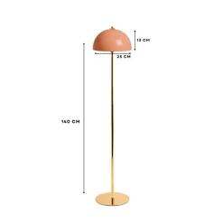 Lattiavalaisin Linento Lighting Era 242399 140cm vihreä/kulta