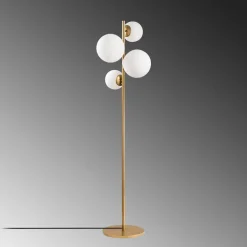 Lattiavalaisin Linento Lighting Fazli 162 cm 4-osainen kulta