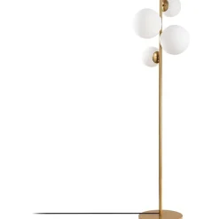 Lattiavalaisin Linento Lighting Fazli 162 cm 4-osainen kulta