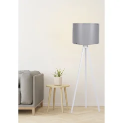 Lattiavalaisin Linento Lighting 106, harmaa/valkoinen