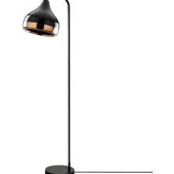 Lattiavalaisin Linento Lighting Mint 120 cm musta/kupari
