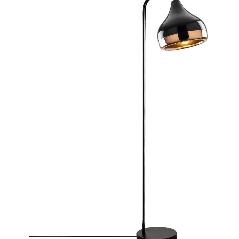 Lattiavalaisin Linento Lighting Mint 120 cm musta/kupari