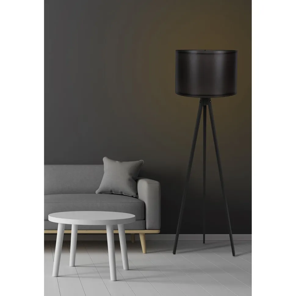 Lattiavalaisin Linento Lighting 120, musta