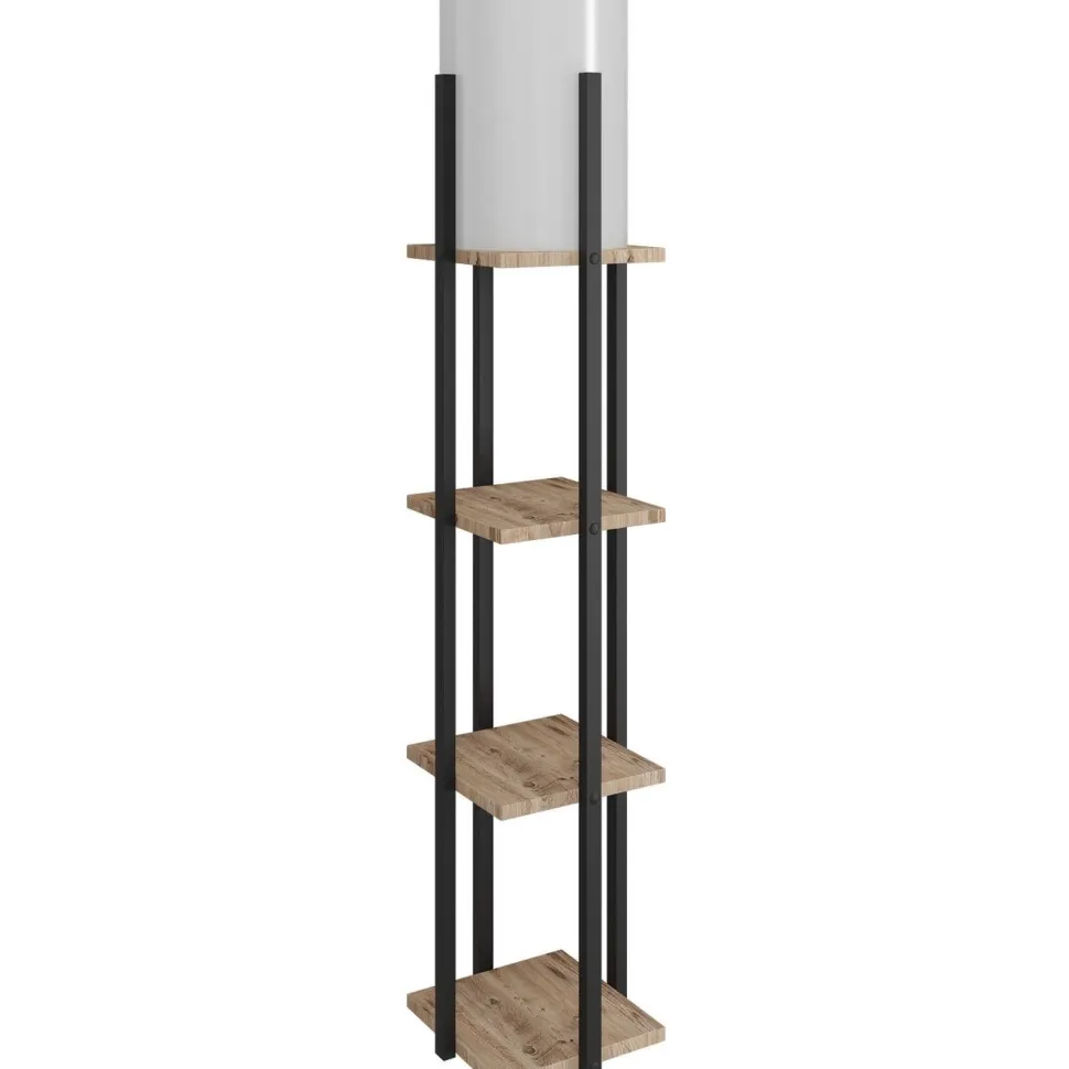 Lattiavalaisin Linento Lighting Nora 135 cm puu/musta