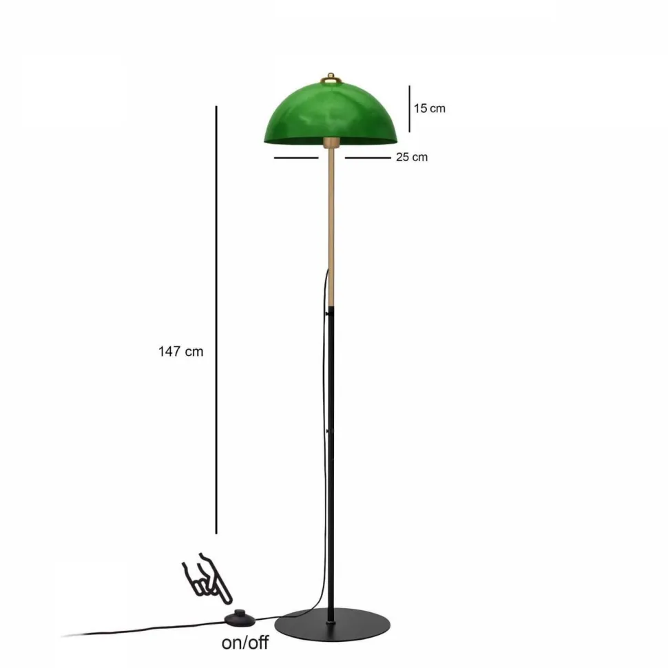 Lattiavalaisin Linento Lighting Orbit, Ø25cm, korkeus 147cm, oranssi