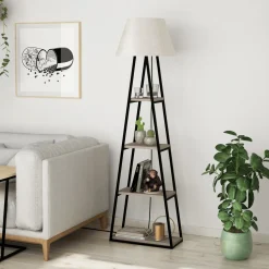 Lattiavalaisin Linento Lighting Pal, mokka/pellava