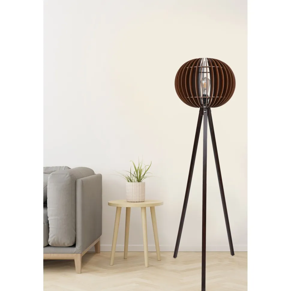 Lattiavalaisin Linento Lighting 193, pähkinäpuu