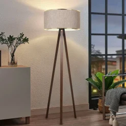 Lattiavalaisin Linento Lighting Ramonita 140 cm beige/kulta