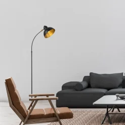 Lattiavalaisin Linento Lighting Varzan 162 cm musta