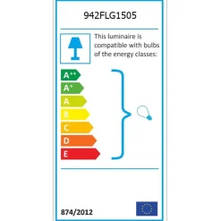 Lattiavalaisin Linento Lighting Varzan 162 cm musta