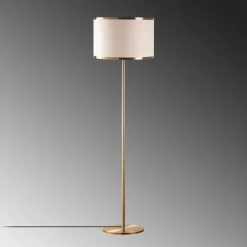 Lattiavalaisin Linento Lighting Way 156 cm kulta/valkoinen