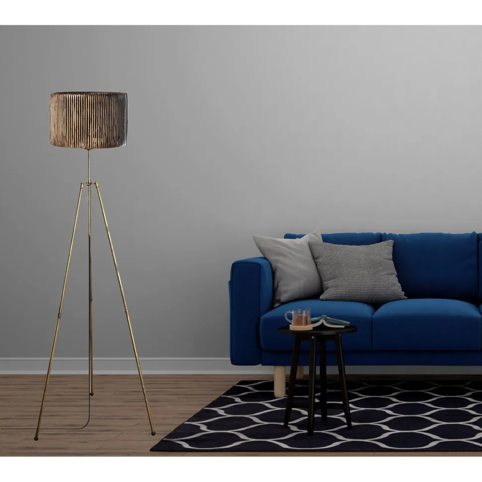 Lattiavalaisin Linento Lighting Wheel, messinki