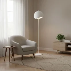 Lattiavalaisin Linento Lighting Yontu valkoinen