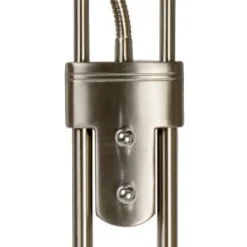 Lattiavalaisin Lucide Champion LED 20+4 W IP20 1800 mm Ø 254 mm metalli/lasi satiinikromi