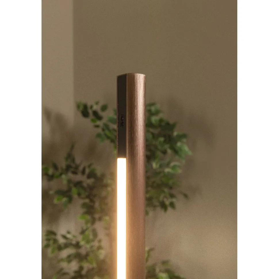 Lattiavalaisin Lucide Equinox, 10.5x10.5cm, IP20, 26W, ruskea