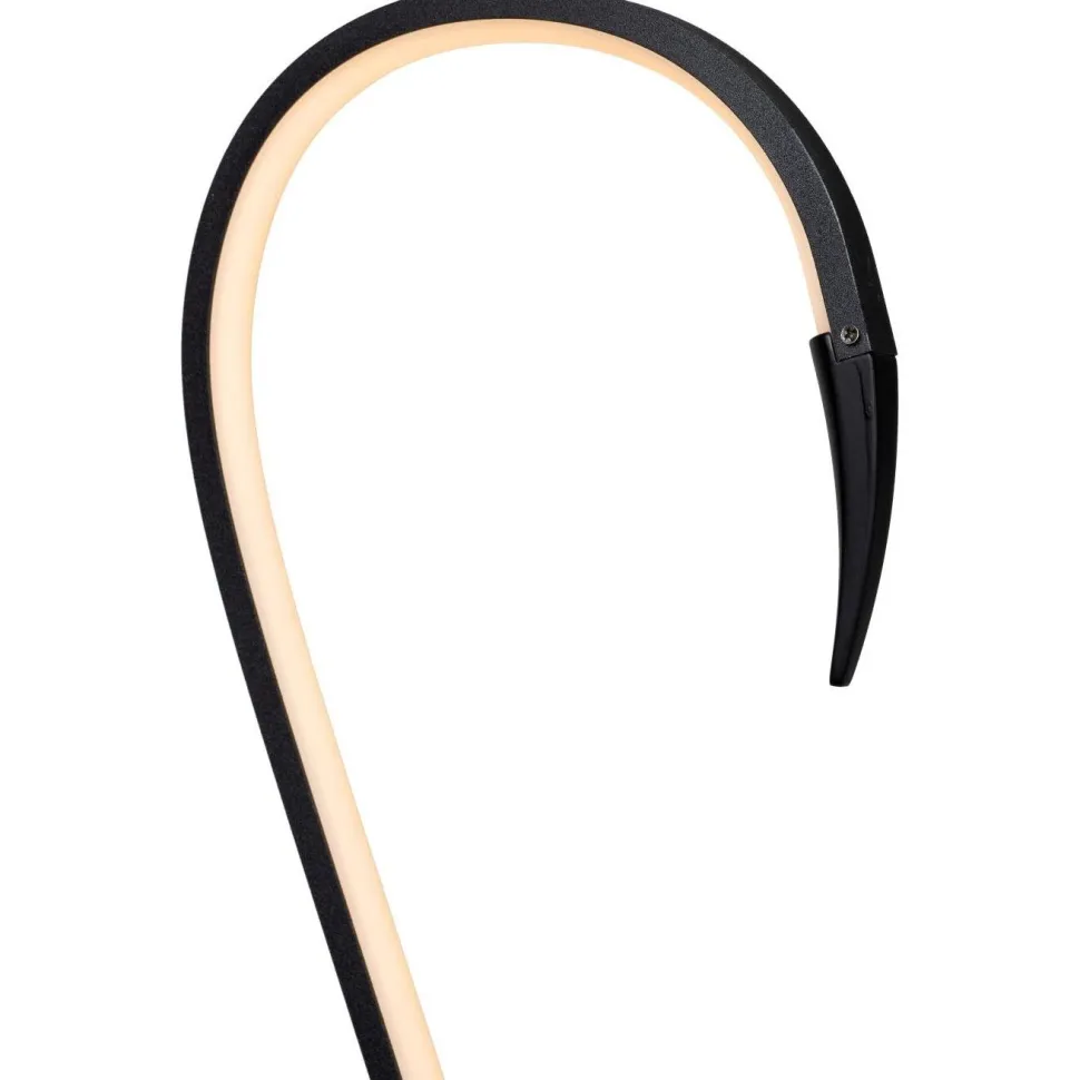 Lattiavalaisin Lucide Flamingo RGB, 130cm, musta/monivärinen