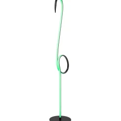 Lattiavalaisin Lucide Flamingo RGB, 130cm, musta/monivärinen