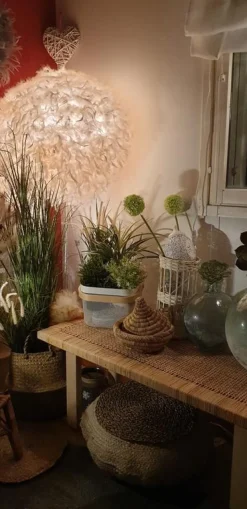 Lattiavalaisin Lucide Goosy Soft Ø50 cm valkoinen