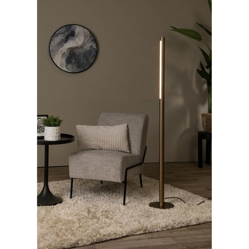 Lattiavalaisin Lucide Griffith, Ø21cm, IP20, 18W, pronssi