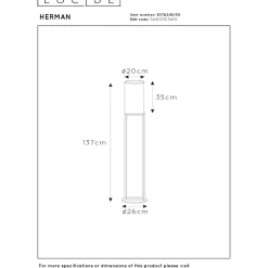 Lattiavalaisin Lucide Herman, Ø26cm, IP20, eri värejä