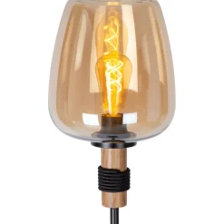 Lattiavalaisin Lucide Ilona, Ø34cm, IP20, meripihka