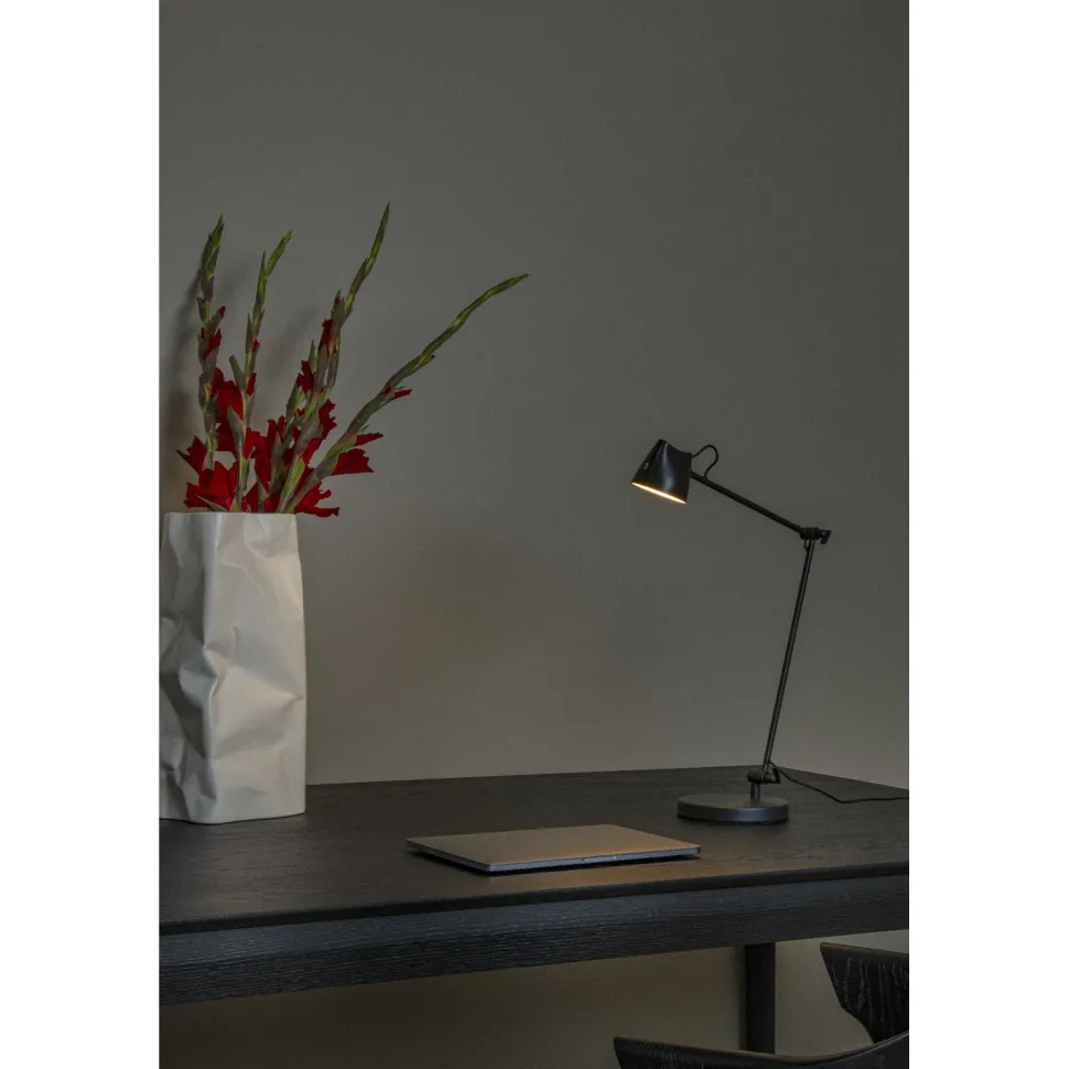 Lattiavalaisin Lucide Milne, 38x16cm, IP20, 8W, musta