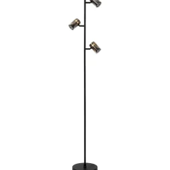 Lattiavalaisin Lucide Upton, 23x23cm, IP20, harmaa