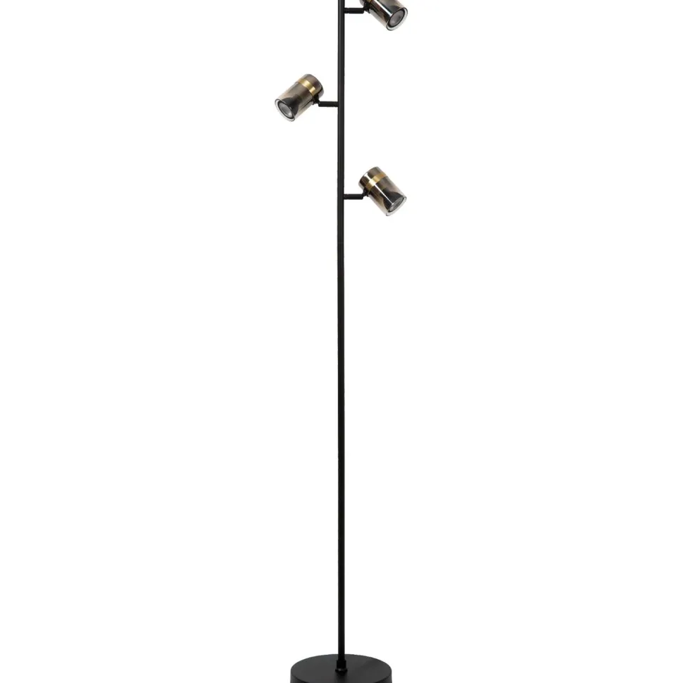 Lattiavalaisin Lucide Upton, 23x23cm, IP20, harmaa