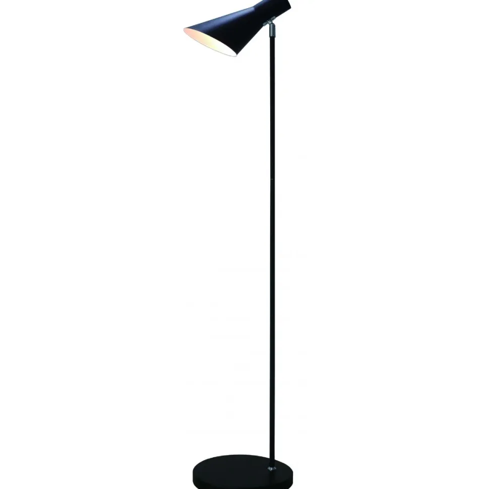 Lattiavalaisin Noor Emil 1400 x 250mm musta