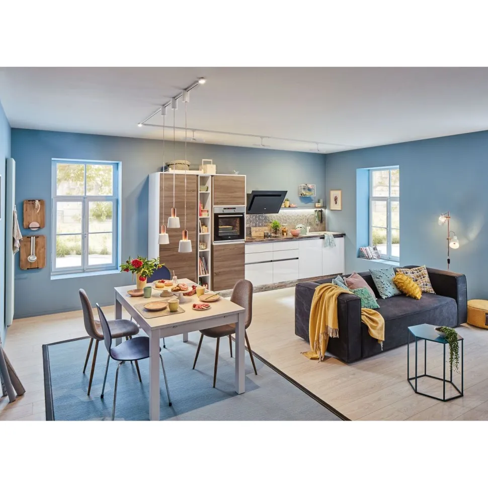 Lattiavalaisin Paulmann Haldar, E14, valkoinen
