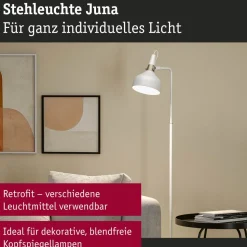 Lattiavalaisin Paulmann Juna, 158cm, E14, max. 20W, metalli