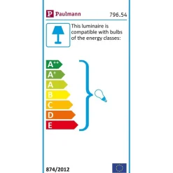 Lattiavalaisin Paulmann Neordic Juna turkoosi