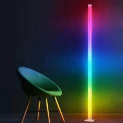Lattiavalaisin Polux Magical 150cm, CCT 3000K RGB, valkoinen