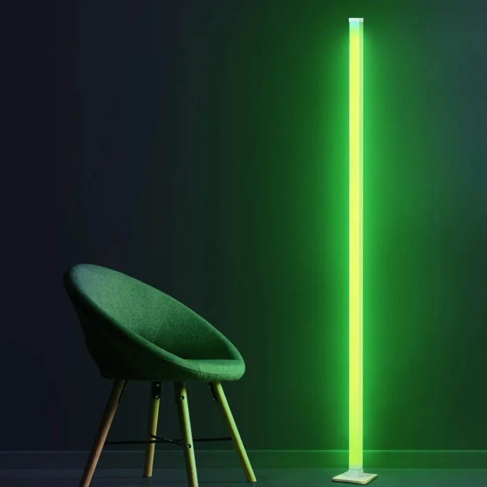 Lattiavalaisin Polux Magical 150cm, CCT 3000K RGB, valkoinen