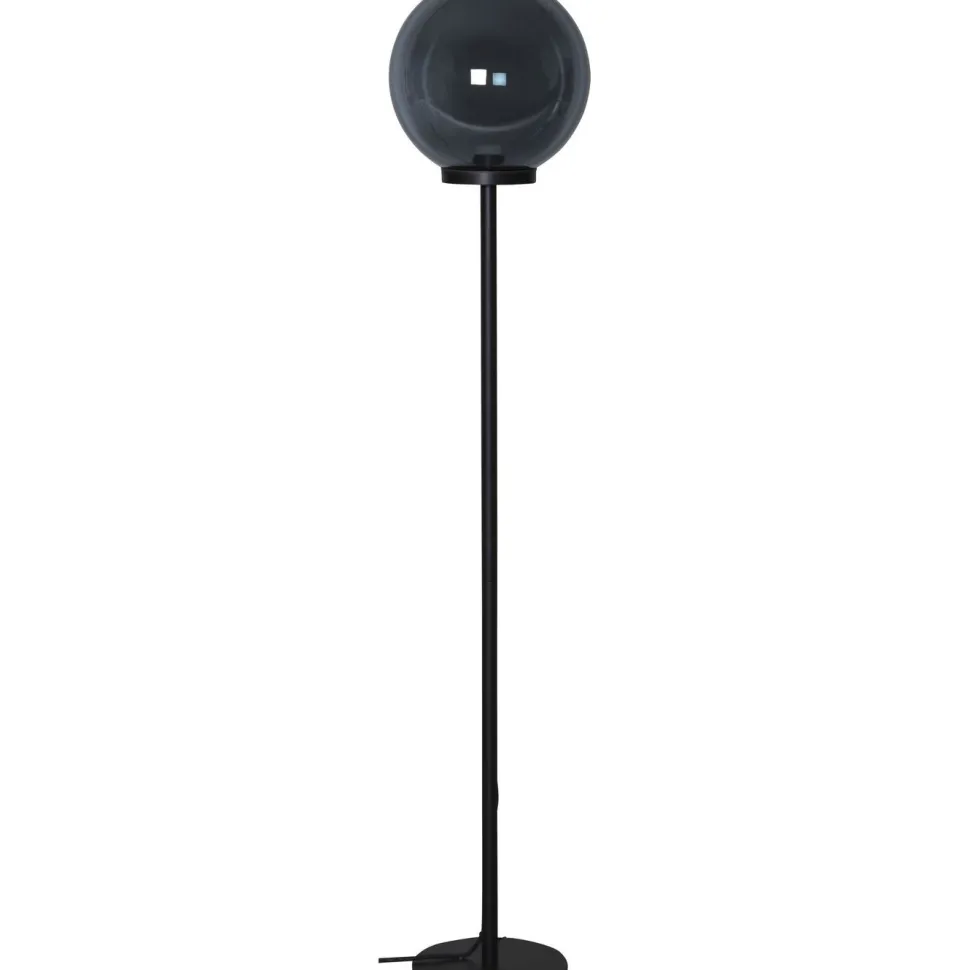 Lattiavalaisin Star Trading Orby, ulkokäyttöön, 150cm, musta/savunharmaa