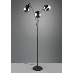 Lattiavalaisin Trio Lumina, 3-os, E14, mattamusta