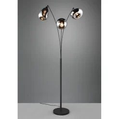 Lattiavalaisin Trio Lumina, 3-os, E14, mattamusta