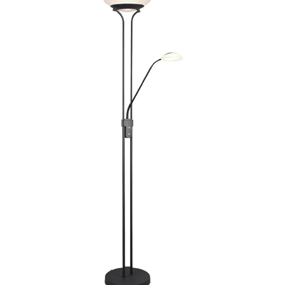 Lattiavalaisin Trio Orson LED mattamusta
