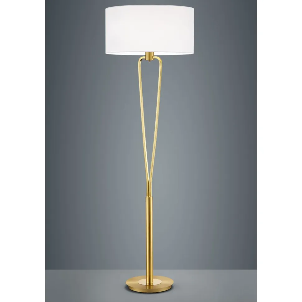 Lattiavalaisin Trio Paris II Ø500x1600 mm mattamessinki