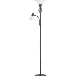 Lattiavalaisin Trio Rustica uplighter E27 + E14 rustiikki