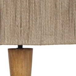 Lattiavalaisin Trio Toba E27 puu/beige