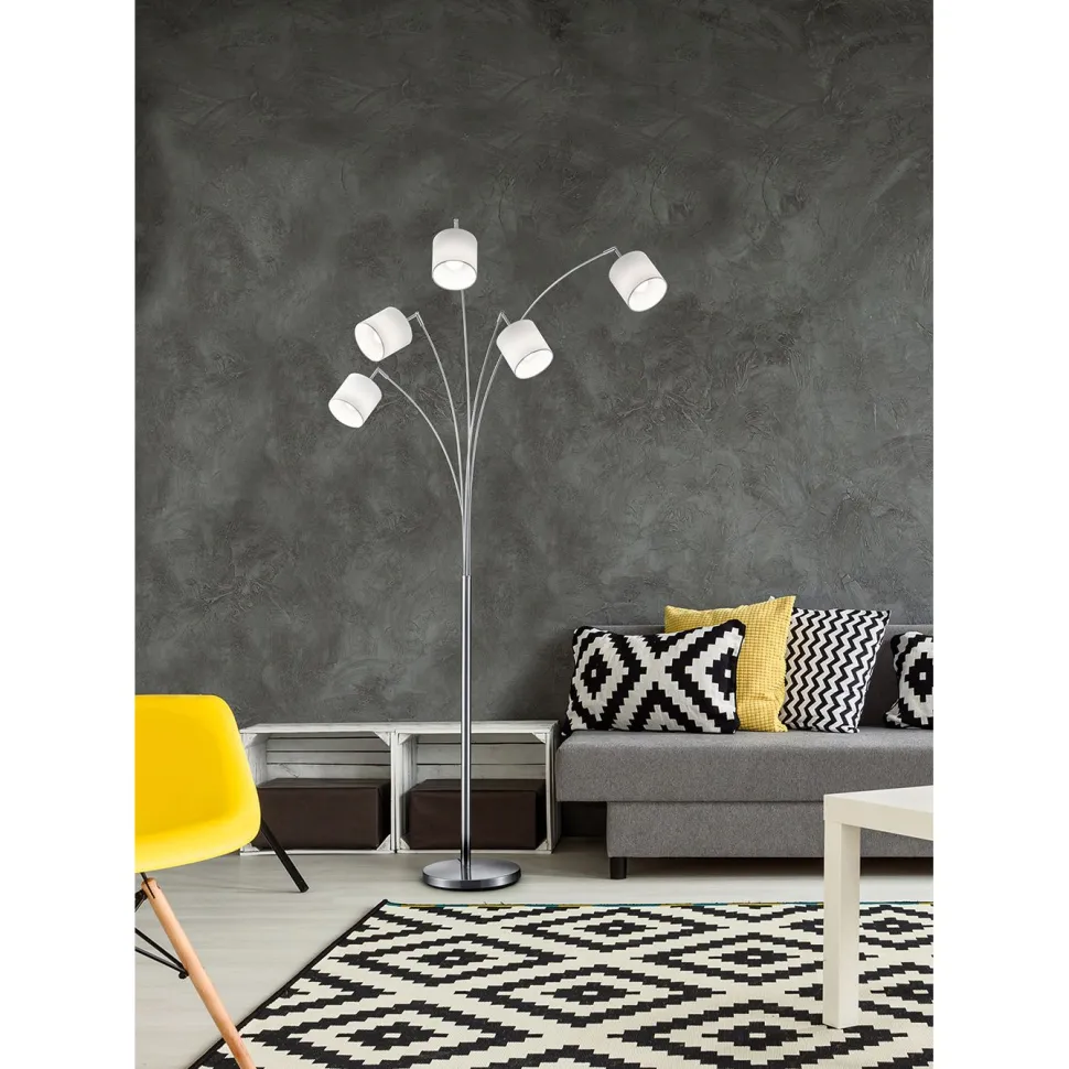Lattiavalaisin Trio Tommy 2000x300x715 mm harjattu teräs