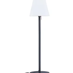Lattiavalaisin ulkokäyttöön Venture Home Moris, ø50x187cm, vaaleansininen/valkoinen