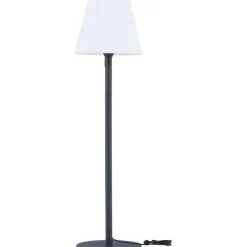 Lattiavalaisin ulkokäyttöön Venture Home Moris, ø50x187cm, vaaleansininen/valkoinen