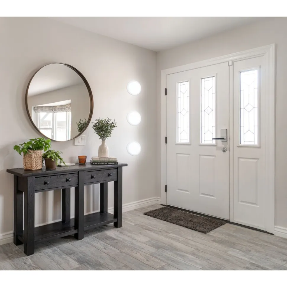 LED-Alasvalo Eglo connect.z Fueva-Z 21cm 16.5W upotettava valkoinen