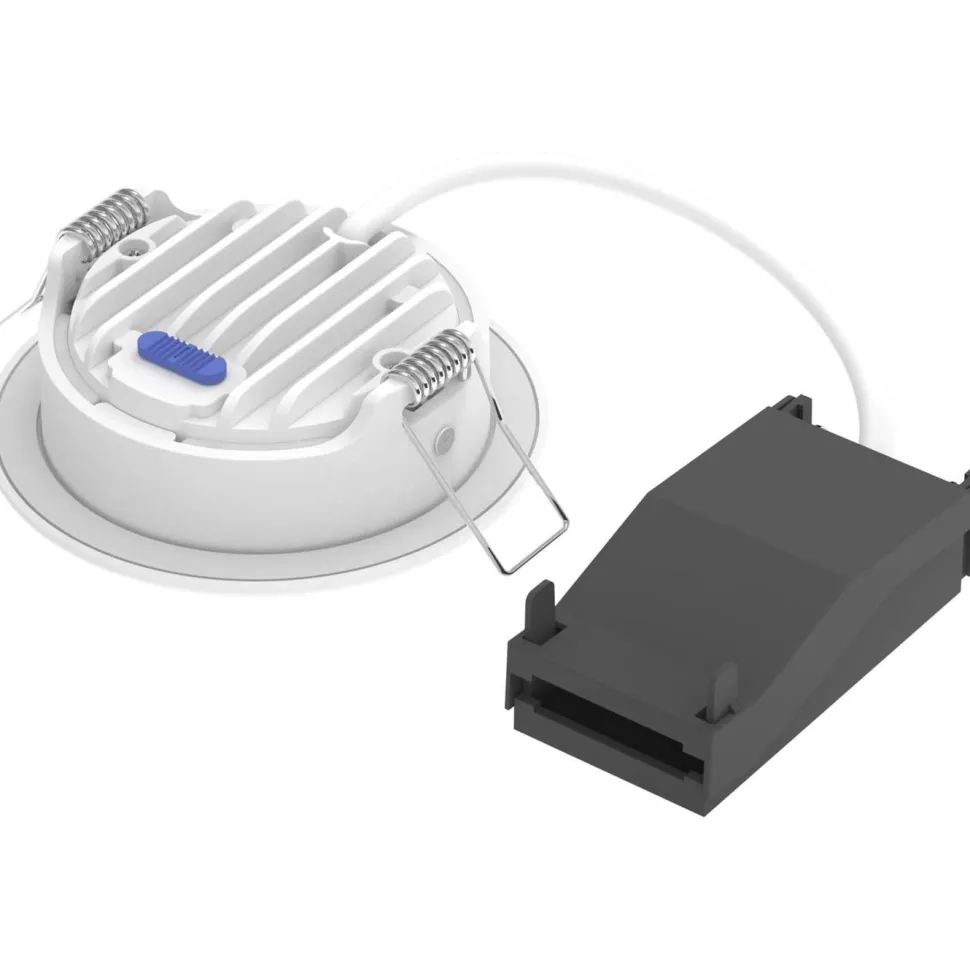 LED-alasvalo FocusLight Sulo, suunnattava, 3 CCT, IP65/IP20, valkoinen