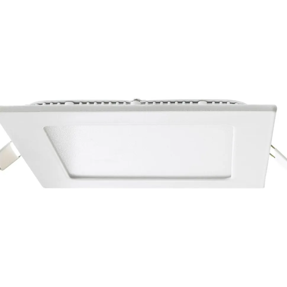 LED-alasvalo FTLIGHT Slim Style High Power Square 9W 4000K IP22 himmennettävä